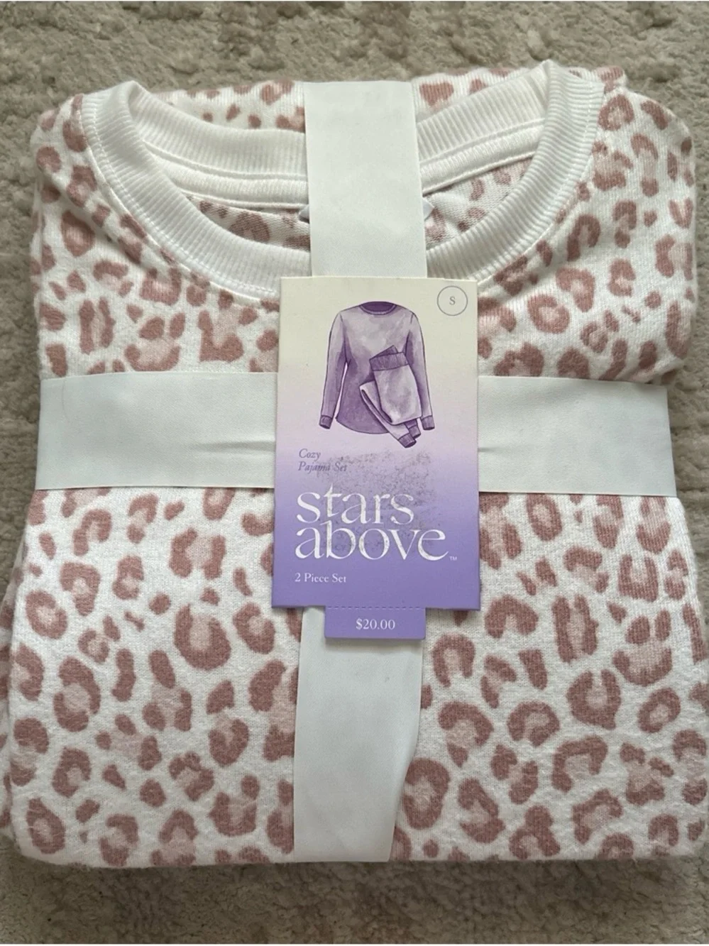 Pajama Set Leopard Print